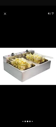 Fritadeira elétrica duas Cubas 5 l