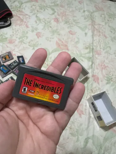 Jogo game boy os incríveis
