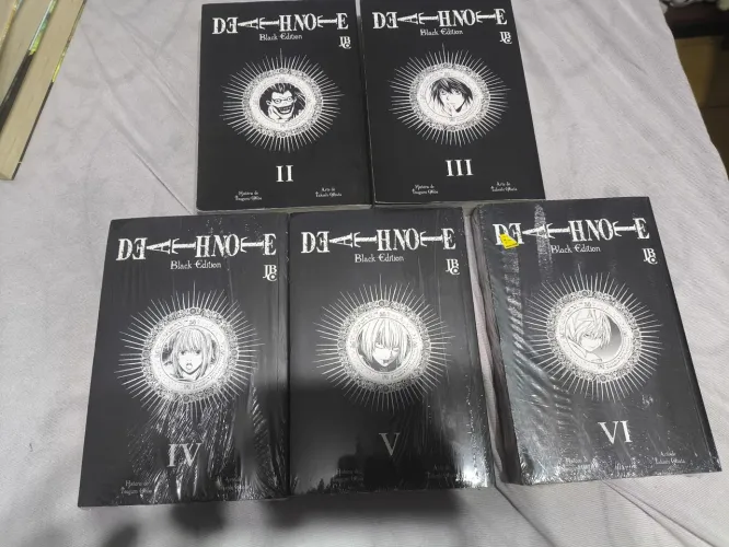Manga death note volume 2 ao 6
