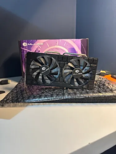 PLACA DE VIDEO RX 580 8GB PRA SAIR LOGO