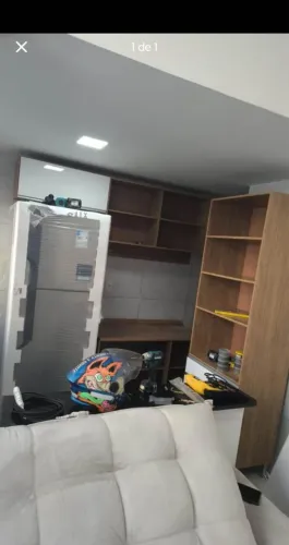 Geladeira inox nova no plástico