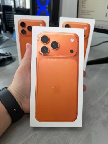IPHONE 17 PRO MAX 256GB LARANJA | NOVO LACRADO GARANTIA 1 ANO APPLE ACOMPANHA NF
