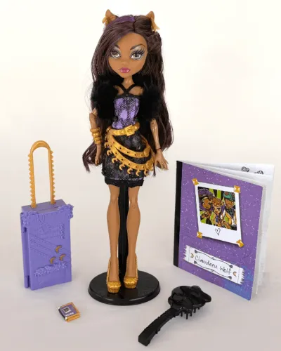 Boneca Monster High Clawdeen Wolf Scaris City of Frights - (completa)
