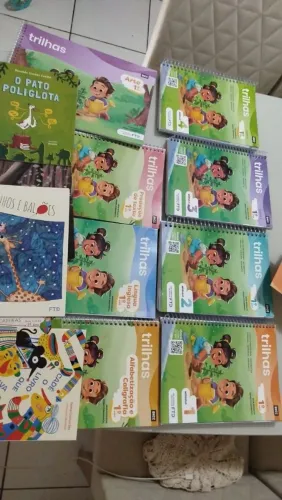 Livro ftd  trilhas 1 ano fundamental um novo promoção 750