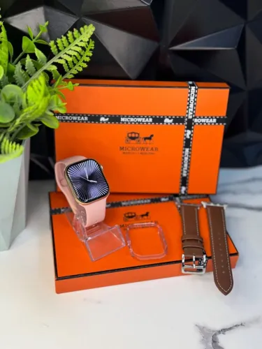 Relógio Smartwatch W11 Mini Pro 38/42mm Amoled Séries 11 Atacado e Varejo <br><br>