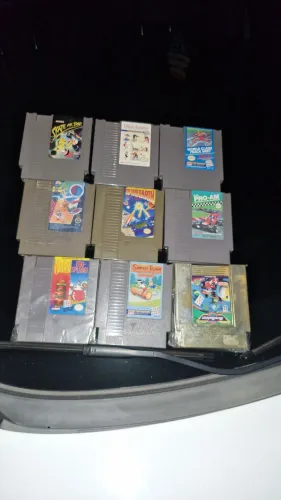 Cartuchos originais nintendo nes