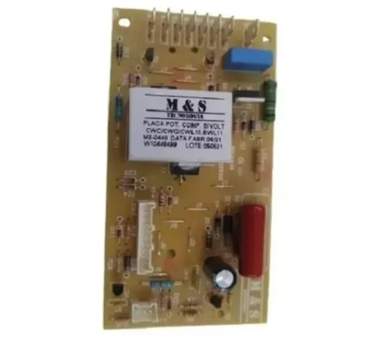 Placa potência Brastemp BWL11 CWC10 CWL11 BWL09 CWG10 BIVOLT