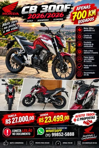 Honda CB 300f Twister Flex 2026