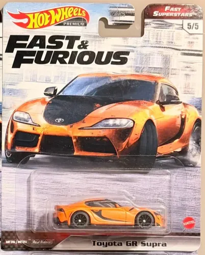 Hot wheels premium Toyota gr supra