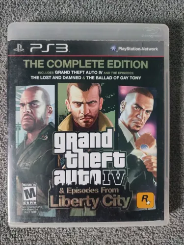 GTA 4 Episodes From Liberty City The Complete Edition PS3 - Grand Theft Auto IV PS3
