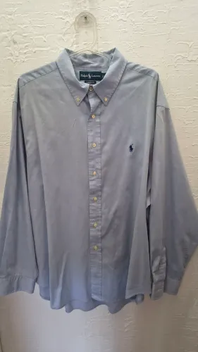 CAMISA MASCULINA MANGA LONGA - RALPH LAUREN - TAM. XXL
