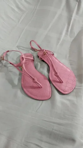 Rasteira Capodarte 37 rosa