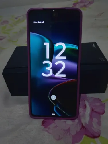 Motorola Edge 30 grafite 8Gg de ram com 256 GG memória interna