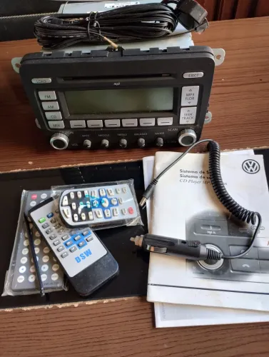 Rádio cd player/mp3 volkswagen jetta