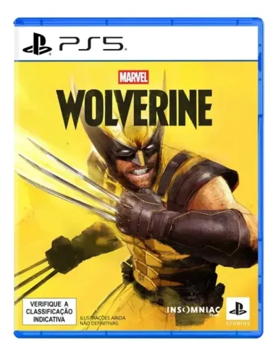 Jogo Marvel's Wolverine Playstation 5 Mídia Física