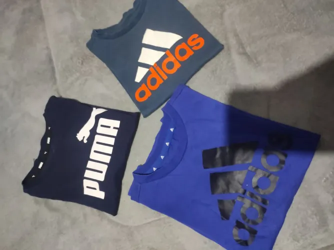 Blusas Adidas puma menino