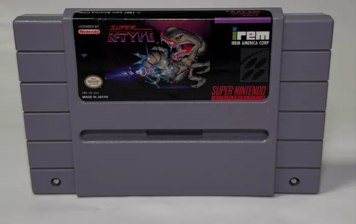 Super R Type Super Nintendo Original