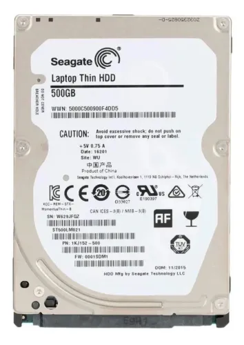 HD 500 GB para notebook ou Xbox/PlayStation e videogame