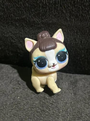 Pet lol surprise cachorro coque marrom