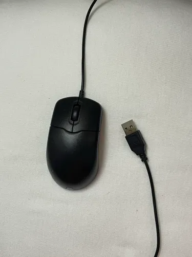 mouse óptico com fio intelbras