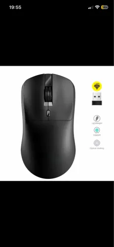 Mouse sem fio com 1600 de dpi
