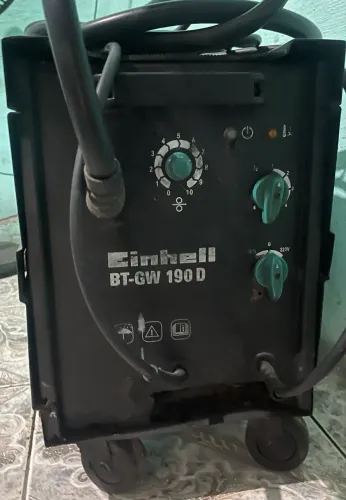 Máquina de Solda MIG Einhell BT-GW 190 D - Ligando / Para Revisão ou Retirada de Peças