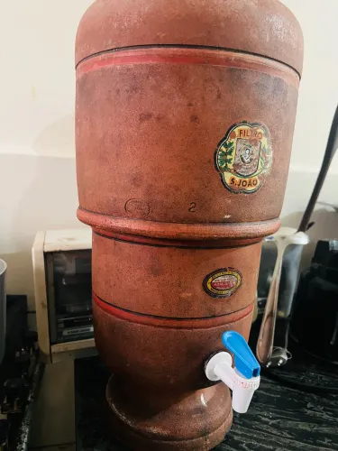Filtro de barro (muito recomendado como um dos melhores filtros)