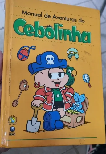 Livro Manual De Aventuras Do Cebolinha (3ª Edição - 2009) Editora Globo
