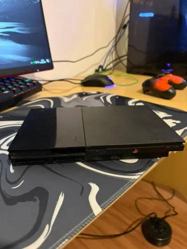 PlayStation 2 Original + Controle + Memory Card + Bomba Patch