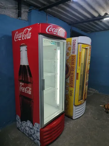 Geladeira Expositora Coca cola 500 litros entrega