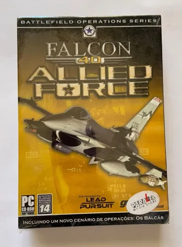 FALCON 40 - ALLIED FORCE - JOGO PARA PC - NOVO - LACRADO