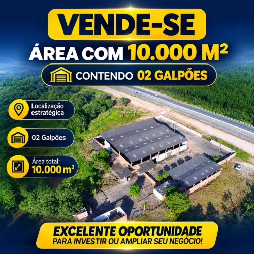 Galpão área com 10 Mil M2