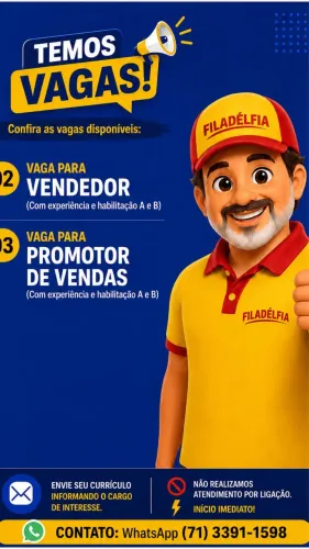 Para Salvador e região metropolitana