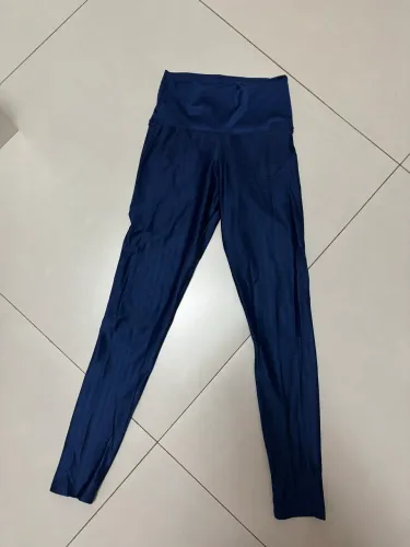Calça legging azul marinho