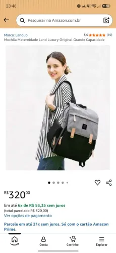 Mochila Maternidade LAND