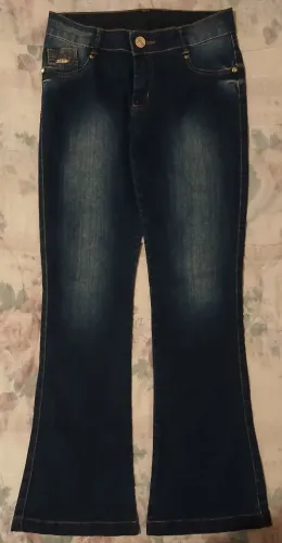 calça jeans flare empório  cintura média/baixa (usada)16 (infanto-juvenil)