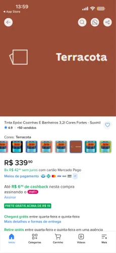 Tinta Epóxi Cozinhas E Banheiros 3,2l Cores Fortes - Suvinil