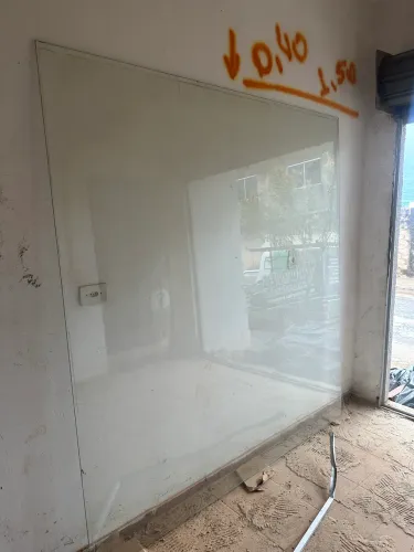 Vidro para porta de sala comercial