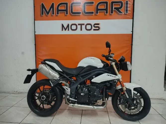 Triumph Speed Triplo 1050 Branca 2013