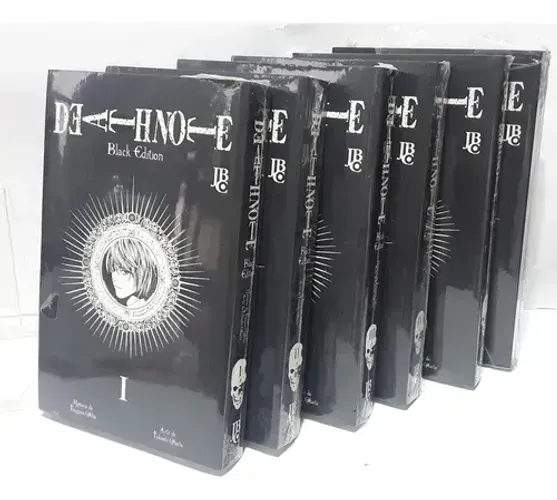 Manga Death note black edition Vol 1 ao 6