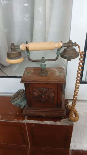 Telefone antigo telefone art 