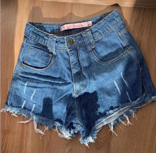Shorts Jeans Sal e Pimenta