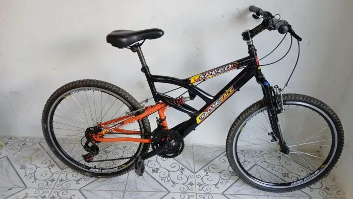Bicicleta Duplo amortecedor Aro 26 jante Aereo