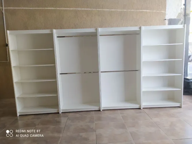 CLOSET CABIDEIRO DUPLO COM PRATELEIRA - NOVO - ENTREGA RÁPIDA 