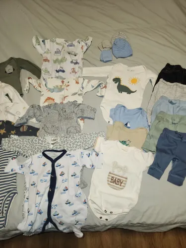 Roupas de bebê de RN a 3 meses 