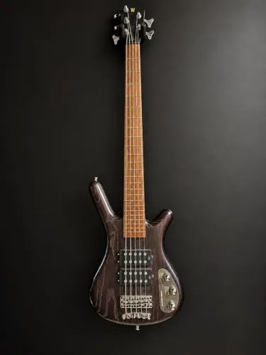 Baixo Warwick RockBass 5 cordas com case