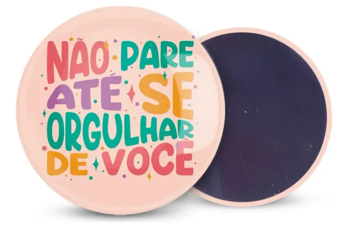 Imã de geladeira brinde personalizado mimo lembrancinha 