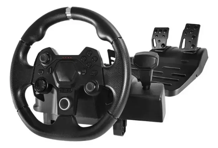 Volante Warrior Artaxes (PC,Xbox e PS) com pedal e cambio