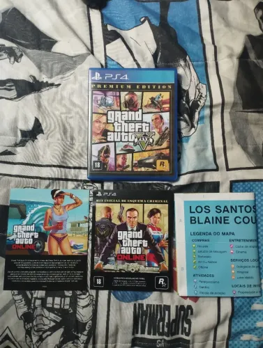 GTA 5 com mapa e kit de esquema criminal