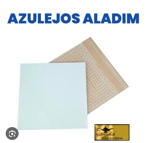 Azulejo para sublimação marca Aladim Tam 15x15